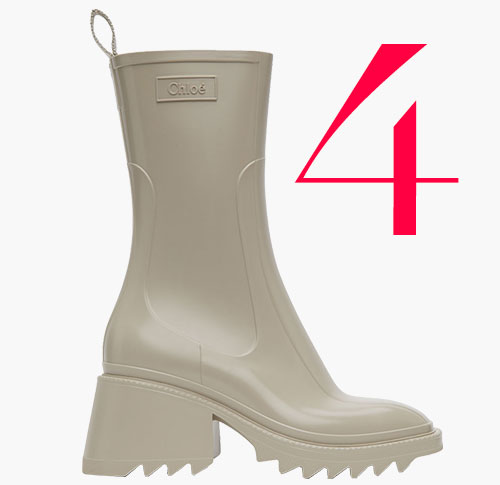 Photo: Chloé Betty rain boots