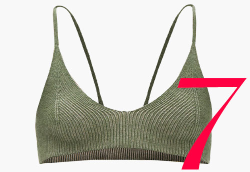 Photo: Jacquemus knitted bralette