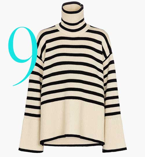 Photo: Totême striped sweater