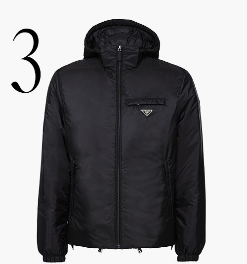 Photo: Prada Re-Nylon puffer jacket