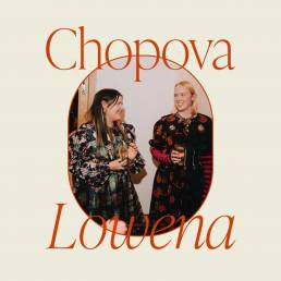 Emma Chopova and Laura Lowena-Irons in conversation with Steff Yotka