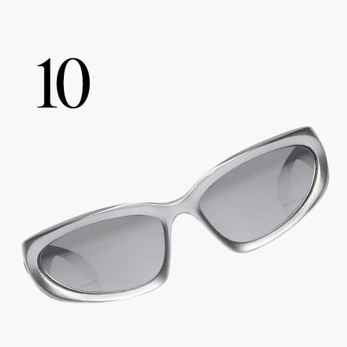 Photo: Balenciaga swift oval sunglasses product image