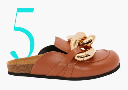 Photo: Mule con catena di JW Anderson