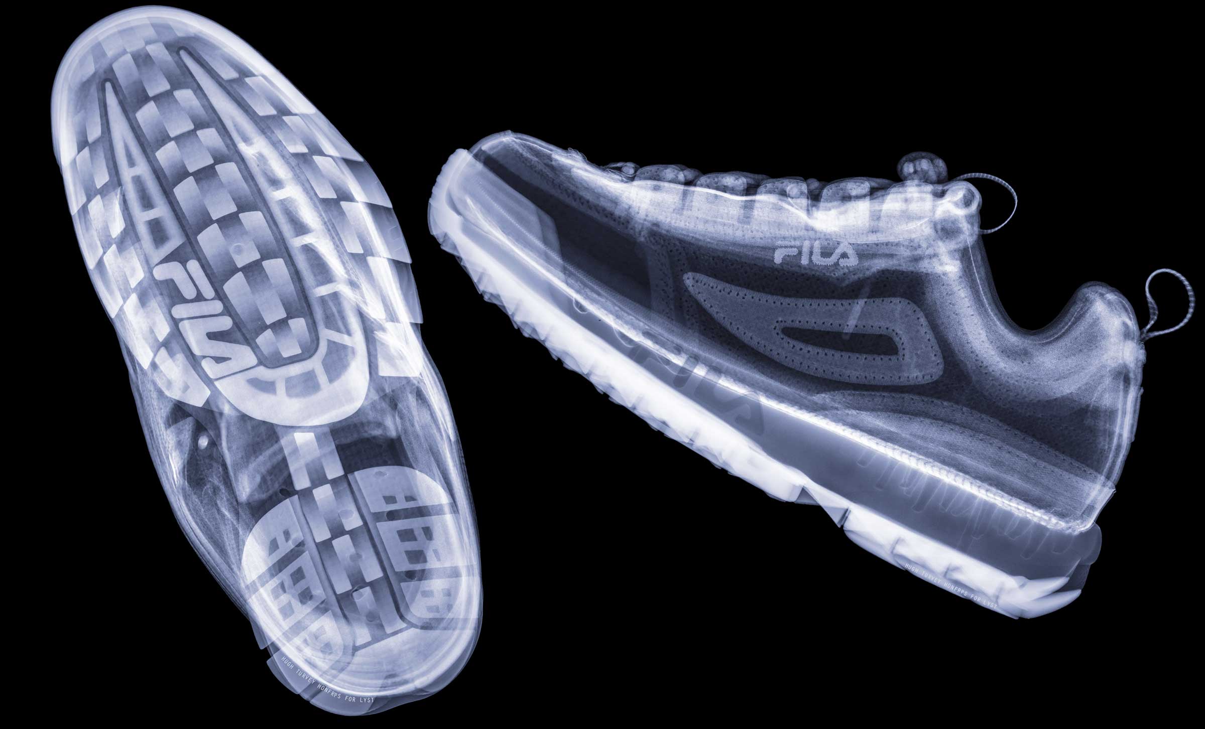 Fila Disruptor x-ray