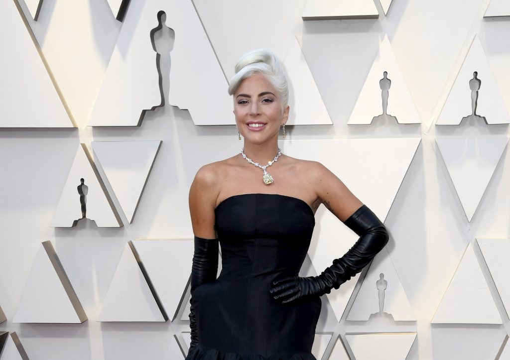 An Image of Lady Gaga at the 2019 Oscars